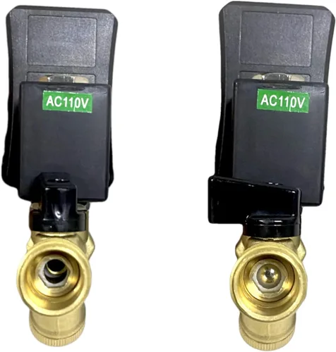 Miniatura 5 de Válvula de drenaje automática electrónica G1/2" 1,6 MPa, drenador automático para tanque de aire o secador de aire, CA 110V 50Hz con enchufe de EE.