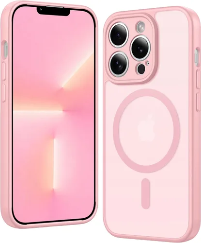 Miniatura 1078 de FNTCASE Funda para iPhone 13 Pro-Max: Fundas magnéticas transparentes compatibles con Magsafe Slim anti amarillamiento protección contra caídas