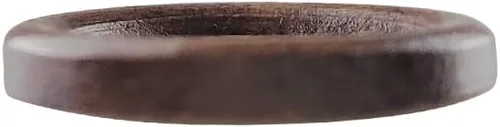 Miniatura 4 de MTCELL 50 botones clásicos de madera, 1 pulgada (0.984 in) de diámetro, marrón, para proyectos de costura