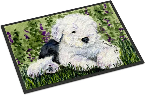 Miniatura 236 de Caroline's Treasures SS8220MAT - Felpudo afgano de 18 x 27 pulgadas, para interiores y exteriores, para entrada, antideslizante, lavable, de pelo