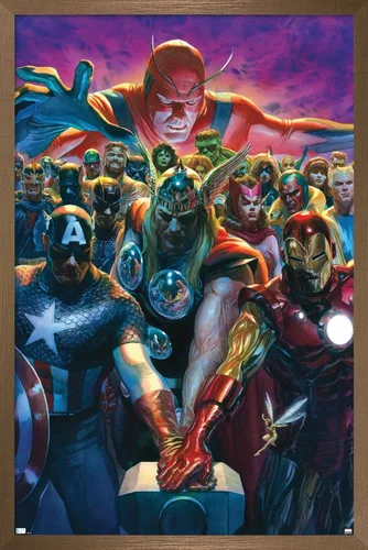 Miniatura 11 de Trends International Marvel Comics - Póster de pared de Avengers #10, 22.375 x 34 pulgadas, versión premium sin marco