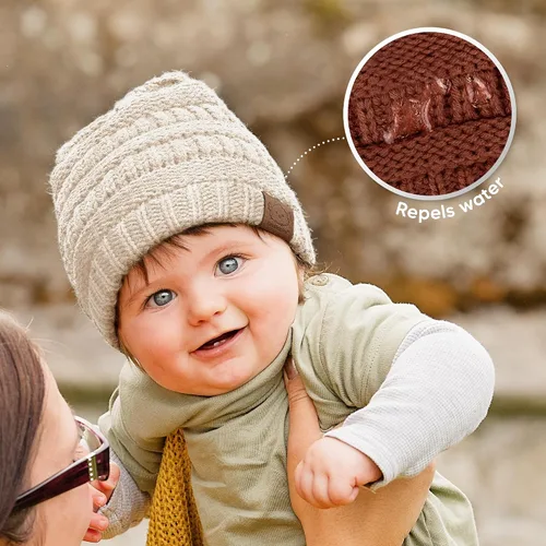 Miniatura 115 de KeaBabies 3-Pack Baby Beanies for Boys, Girls - Stretchy Knit Baby Hats, Cute Newborn