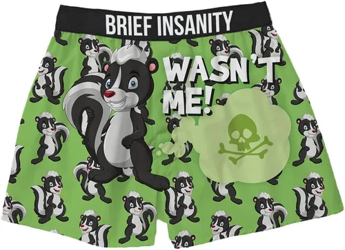 Miniatura 13 de BRIEF INSANITY Funny & Comfy Boxer Shorts and Pajama Pants for Men & Women Novelty Graphic Underwear & Loungewear