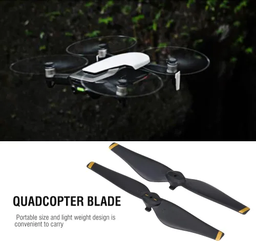 Miniatura 2 de Hélices para drones, cuchillas de fibra de carbono de liberación rápida, juego de hélice cuadricóptero para entusiastas de drones a control remoto