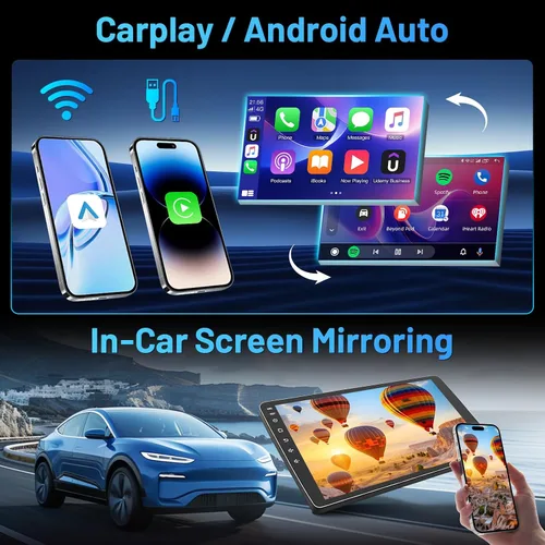 Miniatura 3 de [4Core 64GB ROM] Radio de coche para Ford F150 2004-2008: 7 '' HD pantalla táctil estéreo con Carplay inalámbrico Android GPS Bluetooth 5G WiFi FM