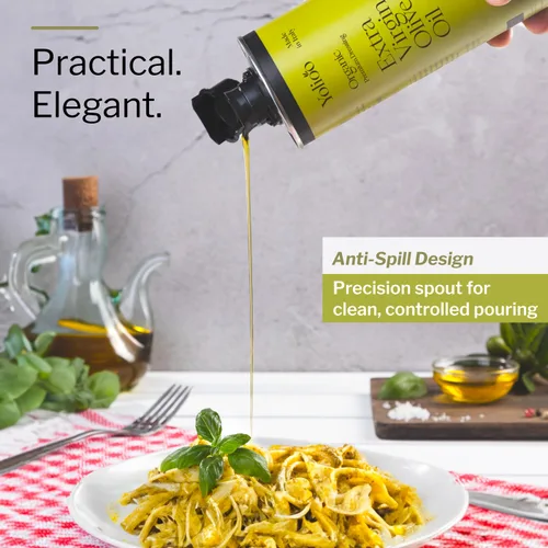 Miniatura 5 de 100% AOVE Aceite de oliva orgánico italiano extra virgen prensado en frío Cosecha temprana muy alta rica en polifenoles de la Toscana Aceite