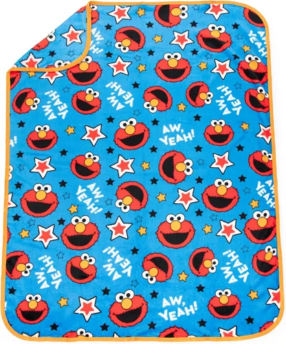 Miniatura 4 de Jay Franco Sesame Street - Almohada de felpa de Elmo y manta de 40" x 50" pulgadas, juego de Nogginz súper suave de 2 piezas para niños