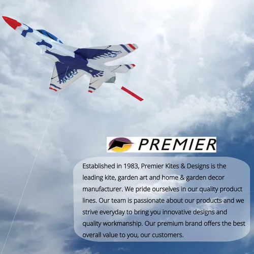 Miniatura 8 de Premier Kites Cometa Jet 3D - F16 Thunderbird