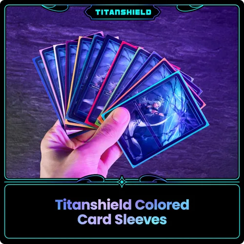 Miniatura 6 de TitanShield Fundas Premium para Cartas Compatibles con Pokémon, One Piece, Lorcana, Flesh & Blood, y Magic The Gathering MTG