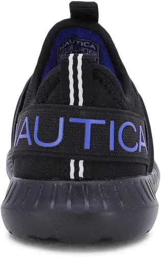 Miniatura 3 de Nautica Tenis de moda con cordones para niños, transpirables y atléticos, para correr, para niño y niña, (niño pequeñoniño)