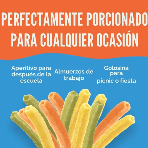 Miniatura 4 de Sensible Portions Garden Veggie Snacks - Paquete variado de pajitas de verduras, bolsa de polietileno de 18 unidades (paquete de 1)