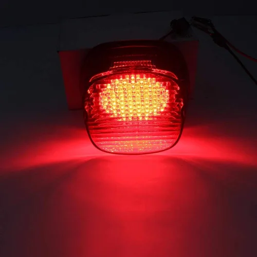 Miniatura 8 de Eagle Lights Luz Trasera Roja Intermitente LED de Mejora para Harley Davidson Sportster/Softail/Touring/Dyna