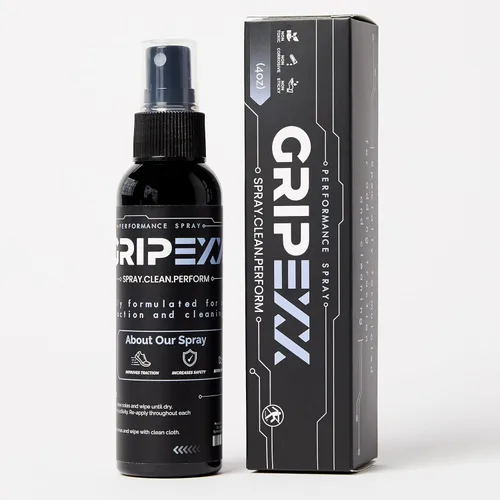 Spray de agarre para zapatos deportivos 2 en 1, proporciona tracción y rejuvenece las suelas. Spray de agarre multiusos para mejorar el agarre del