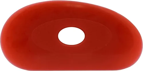 Miniatura 4 de Creative Hobbies Cerámica roja de silicona suave, paquete de 2, herramienta de escultura de cerámica ultrasuave para un acabado suave y eliminación