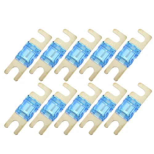 Miniatura 13 de X AUTOHAUX 10 unids 100A AFS Mini ANL fusible de repuesto de protección eléctrica para coche, camión, motocicleta, barco, CD de audio