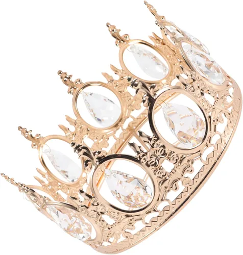 Housoutil Lámpara colgante de corona de cristal para lámparas de techo, estilo vintage, lámpara de mesa, accesorio para pasillo, sala de estar,