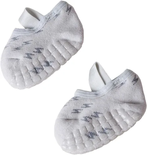 Miniatura 10 de Calcetines para caminar para bebés, caja de regalo, calcetines con pinzas antideslizantes antideslizantes 2 pares para niños y niñas de 6 a 24