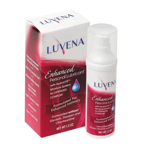 Luvena Lubricante para mujeres, alivia la sequedad femenina, cuidado íntimo de la piel y apoyo a la menopausia, gel lubricante hidratante, no