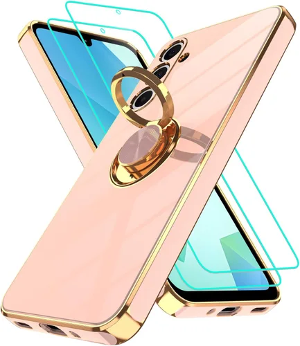 Miniatura 21 de Gritup Funda para Samsung Galaxy A14 5G: Funda Samsung A14 con 2 Protectores de Pantalla, Soporte de Anillo con Rotación 360°, Soporte Magnético