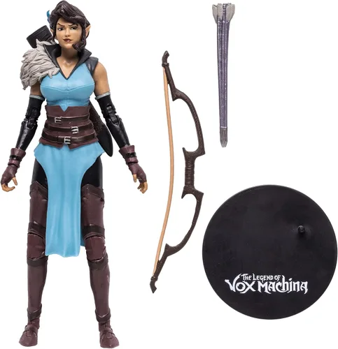 Miniatura 7 de McFarlane Toys - Papel crítico Vex'ahlia Campaign 1 Vox Machina 7" Figura de acción con accesorios