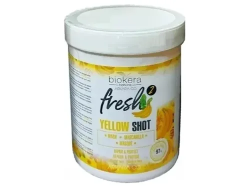 Biokera Natura Fresh Yellow Shot Mask 33.5 oz