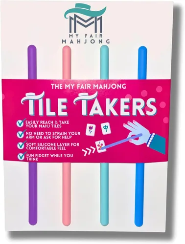 Miniatura 5 de Mahjong Tile Takers Divertido Fidget Ayuda a la concentración Regalo o premio único de Mahjongg Noche de juegos o torneo Novedad Mahj