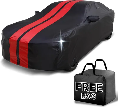 Miniatura 10 de iCarCover Compatible con: Bentley Continental GT, GTC, 2003-2019, funda completa para automóvil, impermeable, resistente a todo tipo de clima