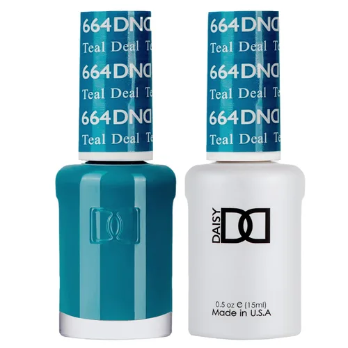 Miniatura 20 de Juego de esmalte de uñas de gel DND, Colección Azul, esmalte de gel UV/LED y laca de uñas de secado al aire, dúo de esmalte sin astillas a juego