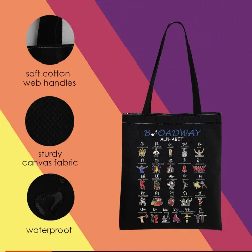 Miniatura 3 de MNIGIU Bolsa de mano musical Broadway - Mercancía de regalo para amantes