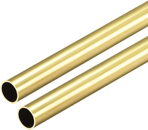 Miniatura 17 de uxcell Tubo redondo de latón, 11.811 in de longitud de 0.079 in de diámetro exterior de 0.020 in de grosor de pared, tubo recto sin costuras, 2