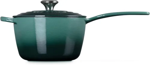 Miniatura 4 de Le Creuset - Cacerola esmaltada de hierro fundido con firma, 2.25 cuartos de galón, alcachofa Artichaut