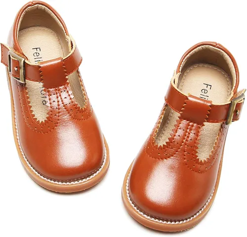 Felix & Flora - Zapatos de vestir para niña pequeña, tipo Mary Jane, zapatos planos tipo ballet, para una Pascua florida, para fiesta, para niñas,