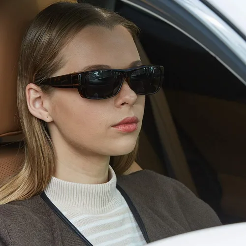 Miniatura 5 de CAXMAN Polarized Over Glasses Sunglasses for Prescription Frames, Small Medium & Oversized