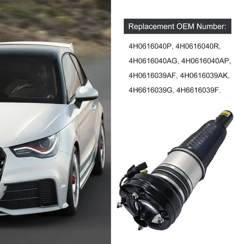 Miniatura 2 de Puntal delantero del amortiguador de choque de la suspensión del aire compatible con Audi A6 C7 A7 A8 D4 A8 Quattro 4G0616039L 3Y5616039C 3Y5616039E