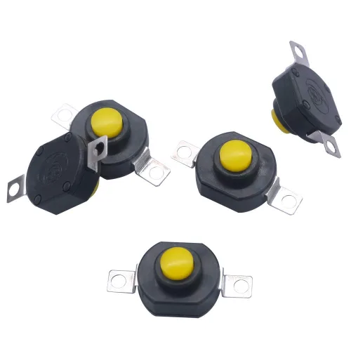 Miniatura 4 de mxuteuk 30 unids interruptor de botón micro de bloqueo automático DC 12V interruptor 0.5A 2pin pestillo mini interruptores de encendido/apagado