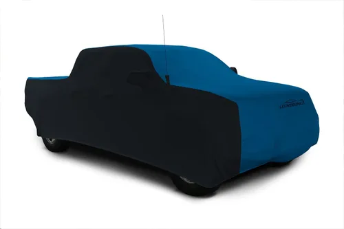 Miniatura 12 de Coverking Funda de automóvil de ajuste personalizado para modelos seleccionados Ford Truck F 250/350 Super Duty - Satén elástico (verde sinergia)