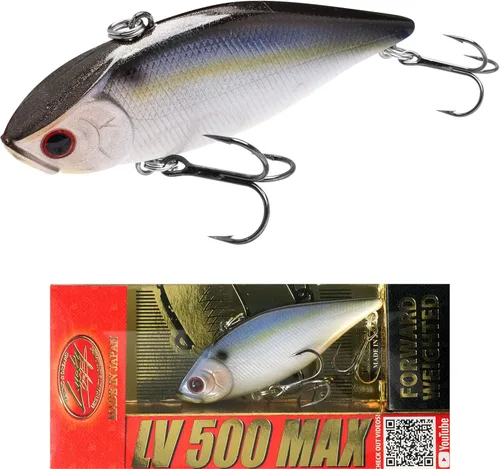 Miniatura 12 de Lucky Craft señuelo de pesca LV-500 cebo con forma de pez 052 Aurora negro