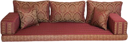 Miniatura 5 de arabicsofa Sofá de asiento de piso árabe - Sofá modular hecho a mano con sofás otomanos