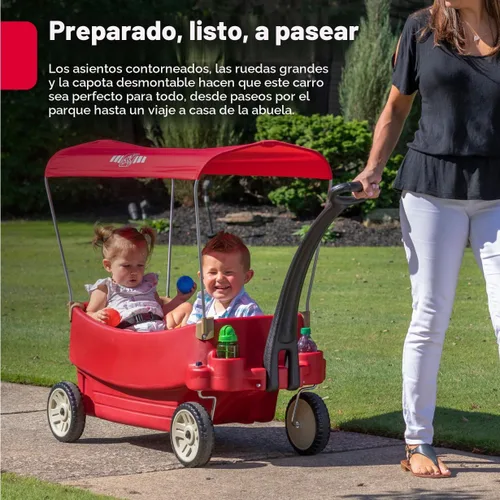 Miniatura 2 de Step2, vagón de remolque, rojo