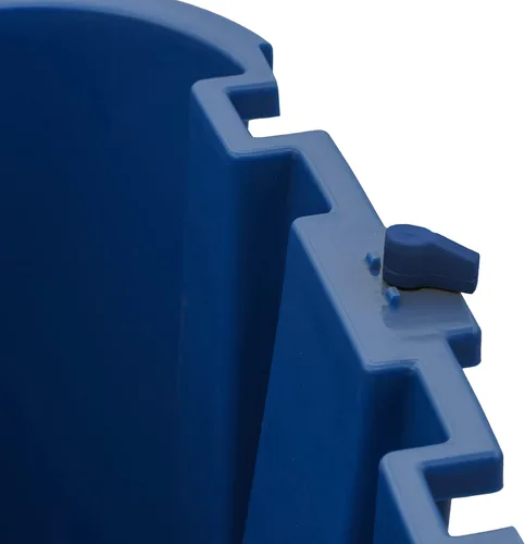 Miniatura 12 de Carlisle FoodService Products Omnifit - Cubo para trapeador con escurridor de prensa lateral e inserto de agua sucia para limpieza de pisos