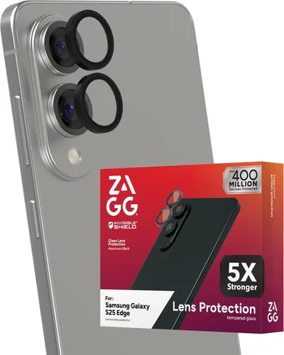 Miniatura 18 de ZAGG Glass Elite - Protector antirreflectante para lente de cámara Samsung Galaxy S25 Ultra, tecnología antirreflejos, máxima resistencia a impactos