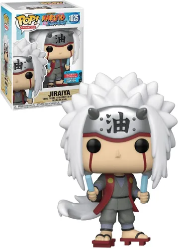 Miniatura 7 de Funko Pop! Naruto Shippuden - Jiraiya con paleta, figura de vinilo exclusiva de la convención de otoño 2021 #1025