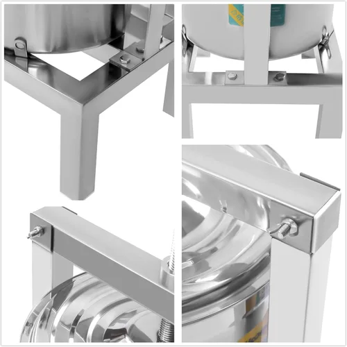 Miniatura 9 de Fruit Wine Press 2.6 Gallon Manual Grape Presser for Wine Juice Making DIY Large Fruit Honey Presser Apple Cider Grape Juice Press Extractor