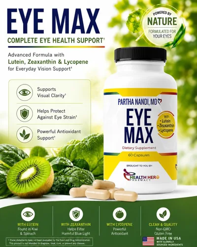 Miniatura 3 de Luteína, zeaxantina, suplemento de visión ocular de licopeno para apoyo completo de los ojos - Ácido lipoico y zinc - Apoya la salud macular