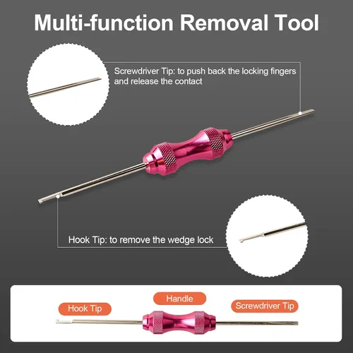 Miniatura 4 de Kit de conectores DT Deutsch gris de 452 piezas, 2 3 4 6 8 12 pines, impermeable, herramienta de extracción de conector DT, herramientas