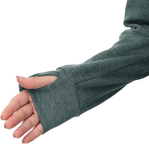 Miniatura 91 de TBMPOY Chaquetas con capucha y protección solar UPF 50+ para mujer, ligeras, de manga larga, para senderismo, exteriores, con cremallera completa