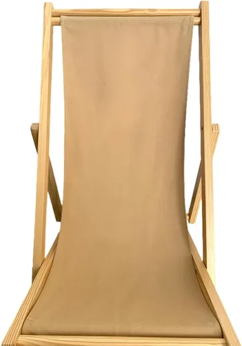 Miniatura 5 de TBACW Lona de repuesto para silla, beige, 47.24 x 17.32 pulgadas, 220 libras de capacidad, solo tela para patio, sala de estar, playa, silla