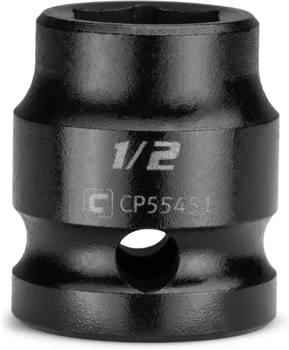 Miniatura 18 de Capri Tools Dado de impacto corto de 1 pulgada, transmisión de 1/2 pulgada, 6 puntos, SAE