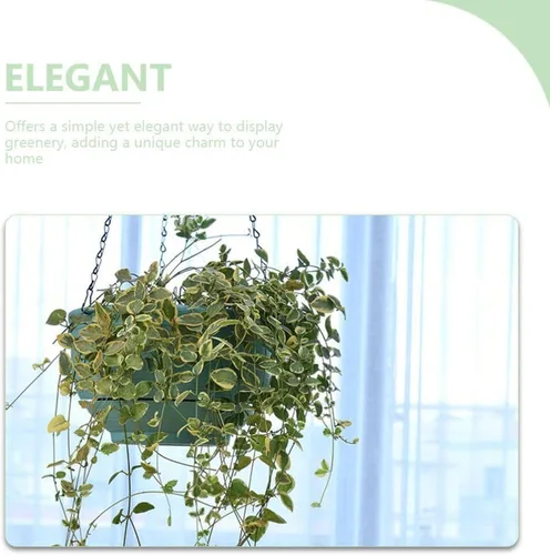 Miniatura 4 de Cabilock Cesta de riego automático, 2 piezas, maceta colgante de riego automático para interiores y exteriores, cesta colgante de plantas verdes