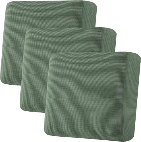 Miniatura 170 de H.VERSAILTEX Fundas Súper Elásticas para Asiento Individual, Fundas de Sofá, Fundas de Cojines, Juegos de Fundas, Tela Gruesa de Sarga con Textura